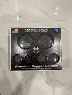 Harley Davidson Gauges (Medallion Bagger Gauges)