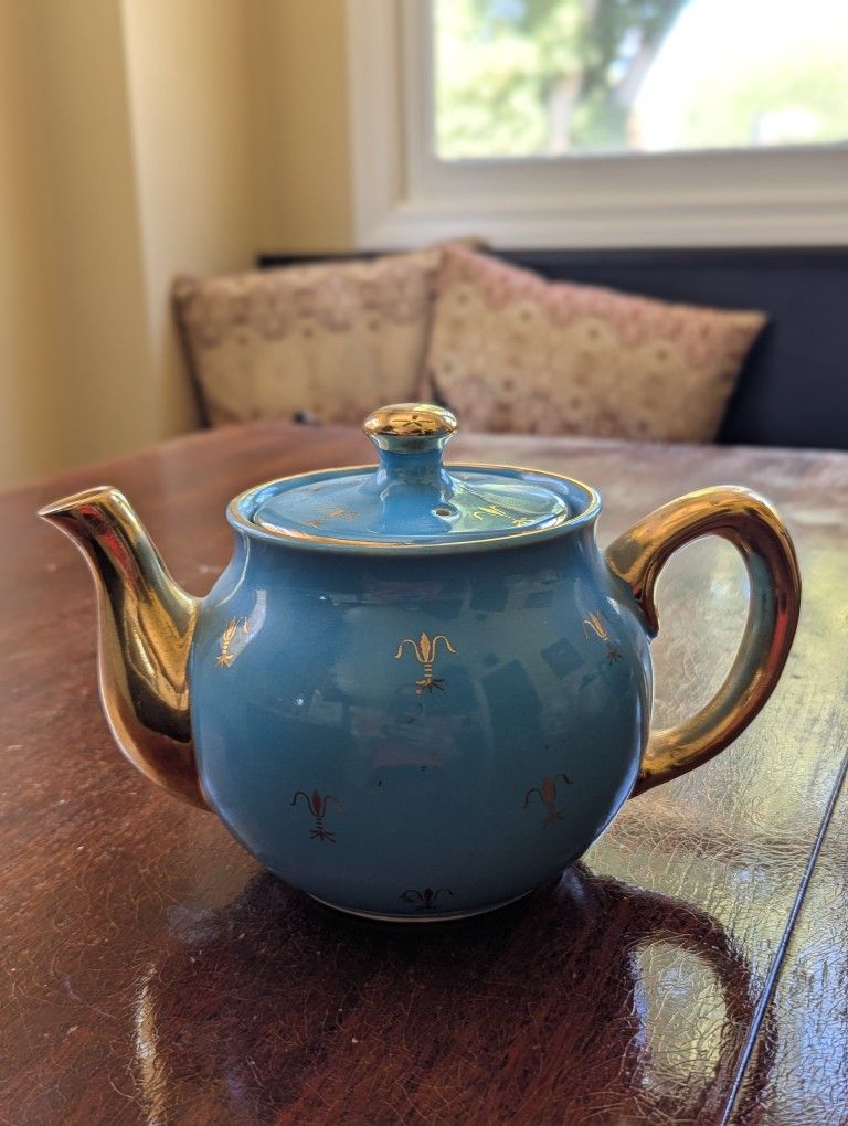 Vintage Hall China Boston Teapot