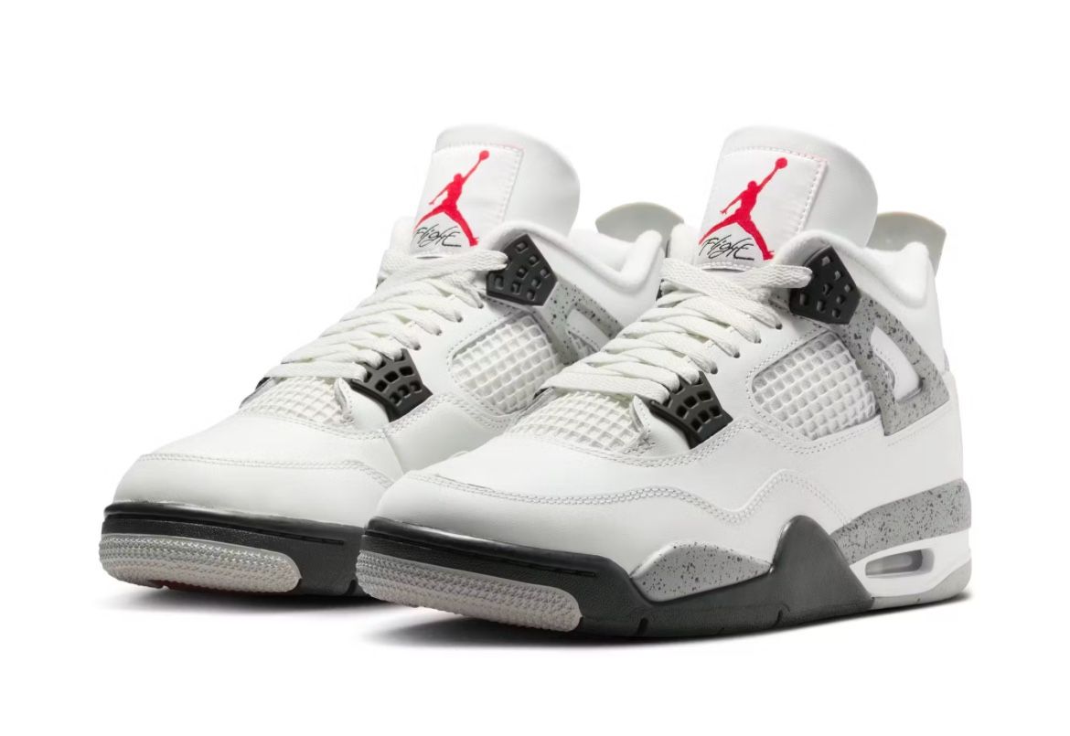 JORDAN 4 RETRO OG 'white cement'