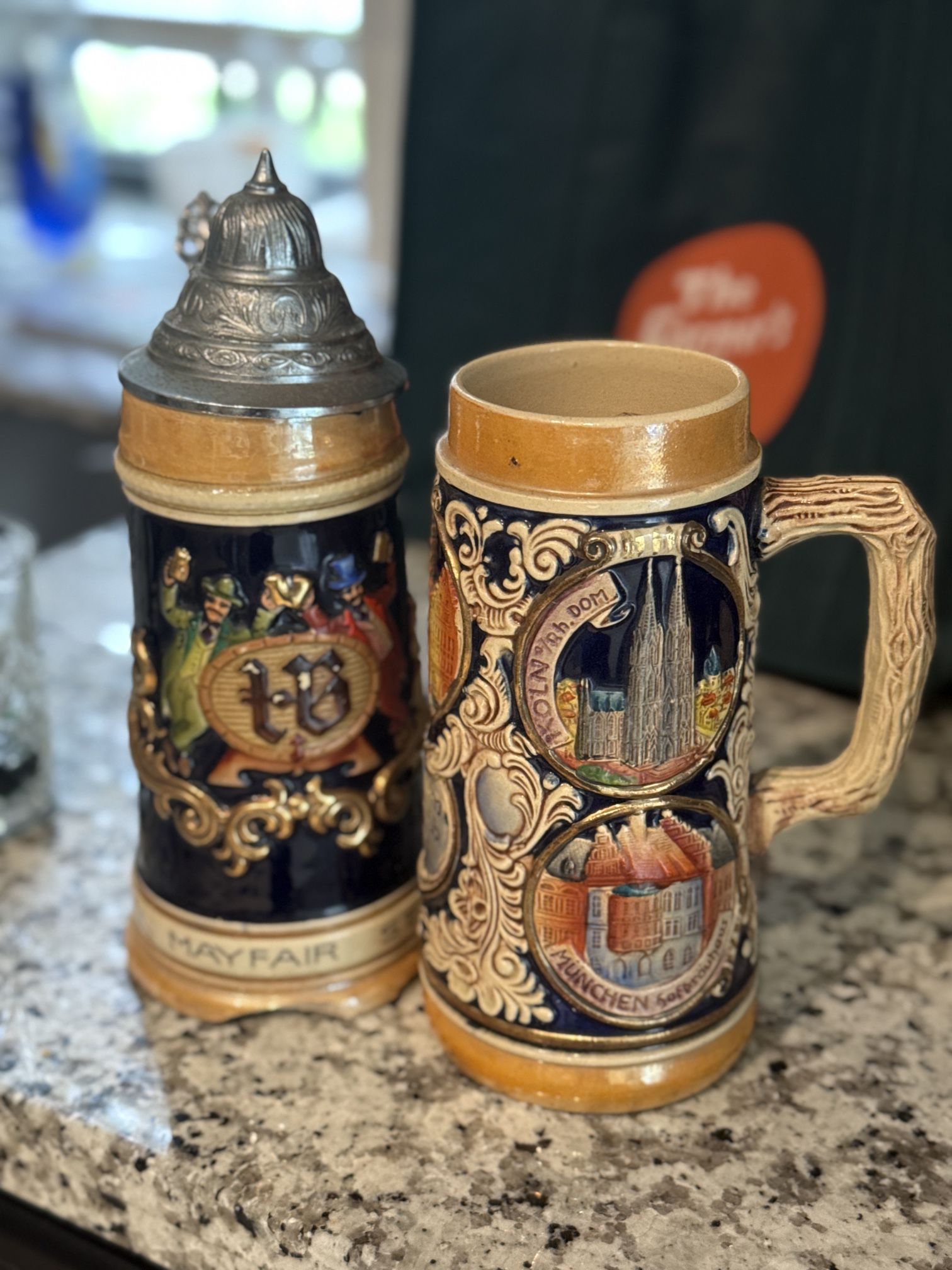 Vintage German Beer Steins. Made In Germany 