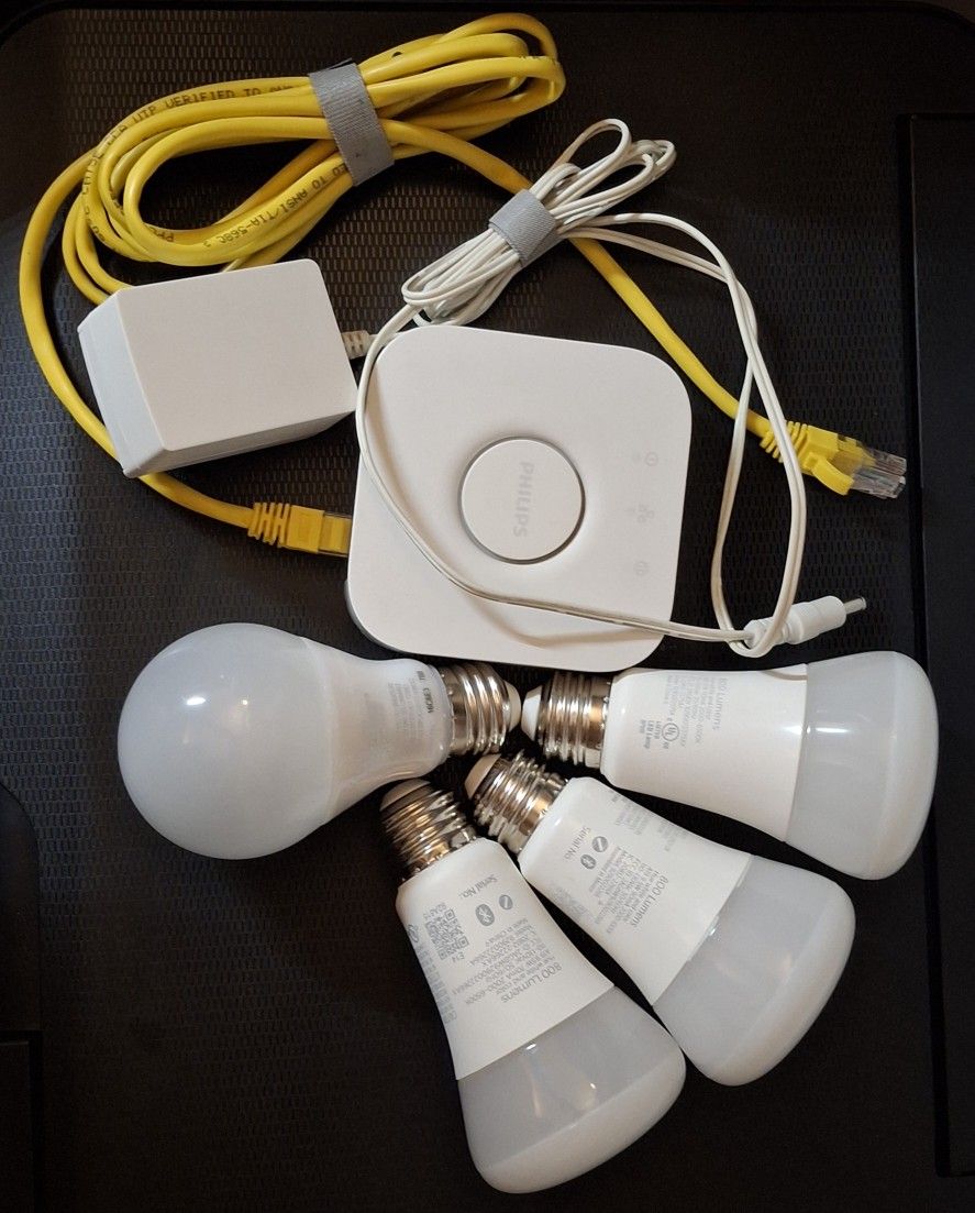 phillips hue hub & smart bulbs