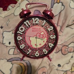 HELLO KITTY JUMBO CLOCK 