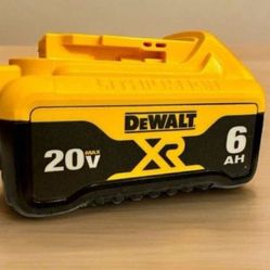 Dewalt New 6ah Battery XR Nuevo
