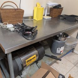 Aero metal kitchen supply table 6ft/2.5ft/3ft