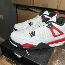 Jordan 4 Red Cement Sz 7y