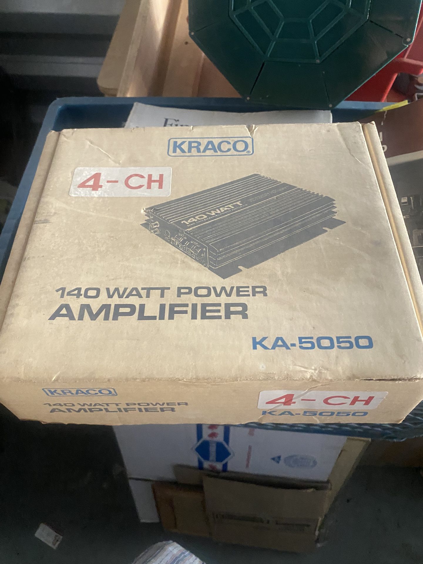 KRACO 140 Watt Power Amplifier 4 Channel KA-5050