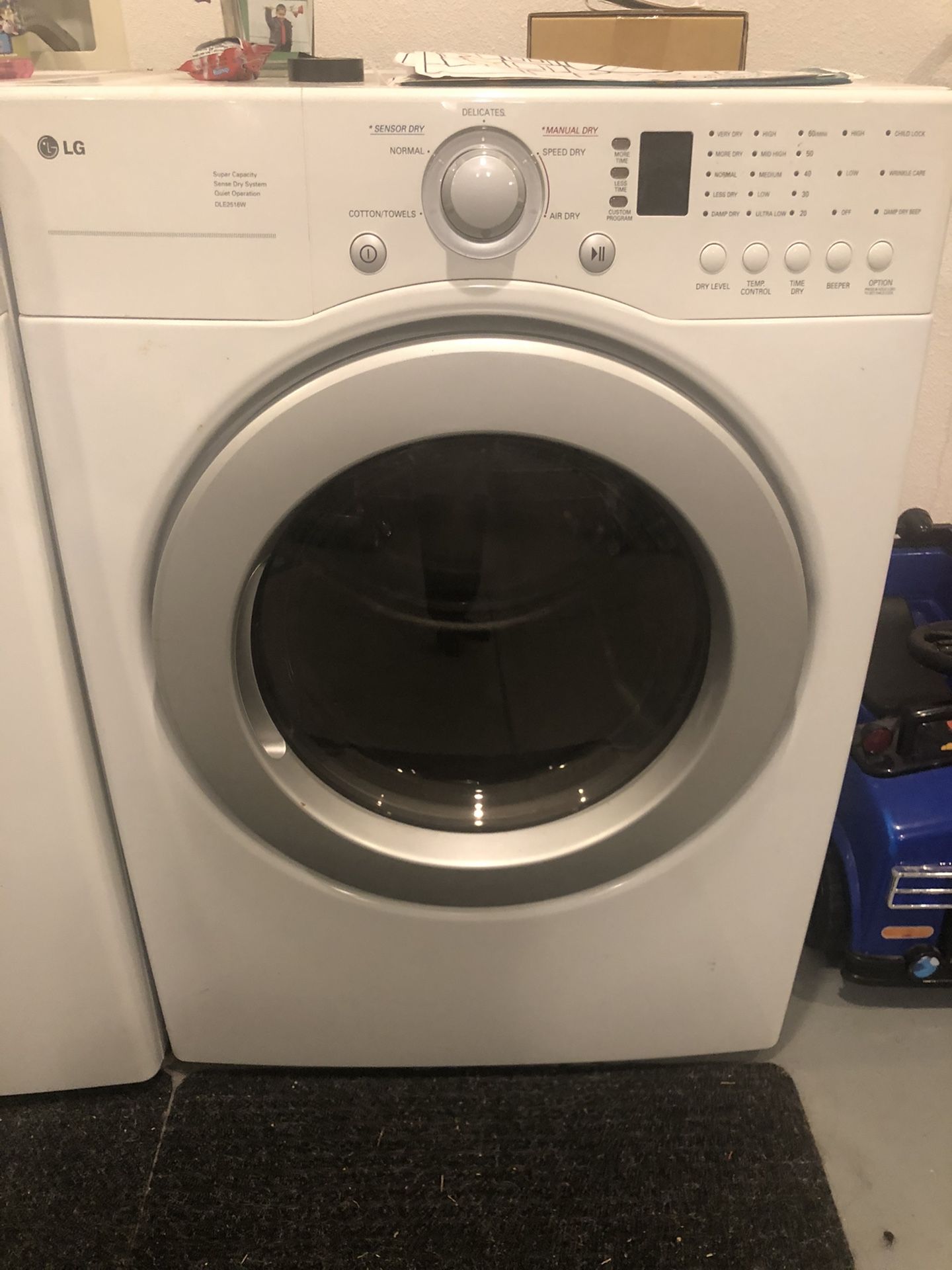 LG washer and dryer front loader