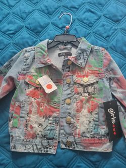Toddler Girls Denim Jacket