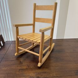 Child Rocking Chair - Perfect For Toddler - All Wood - See Dimensions