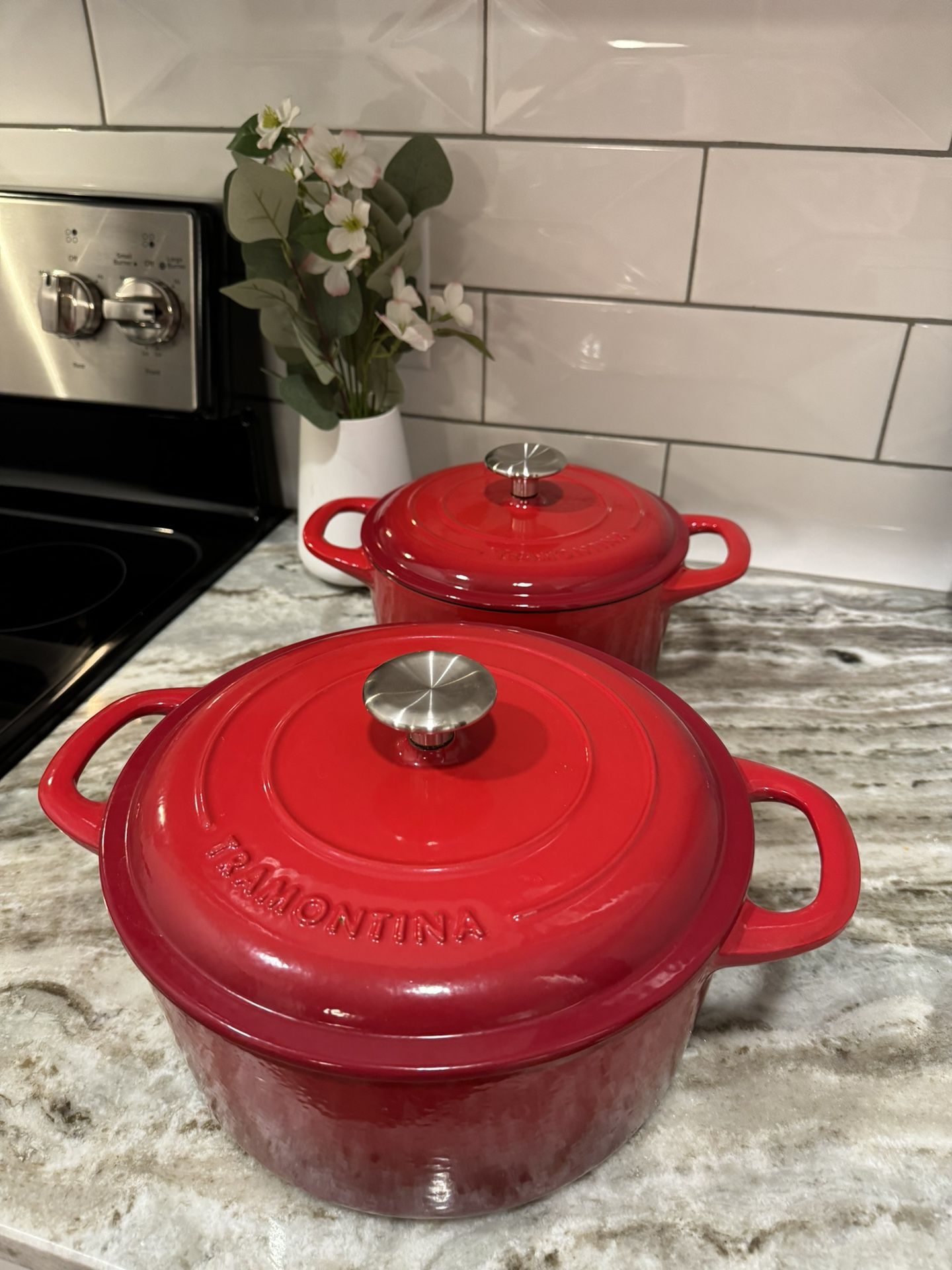 2pk Set Dutch Ovens