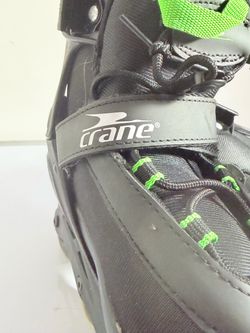 Crane Inline Skates Boot Black Green