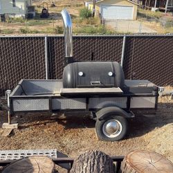 Smoker Barbecue  Trailer