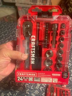 Craftsman 24-Piece SAE Mechanics Tool Set, brand new, $25 each, price is firm!