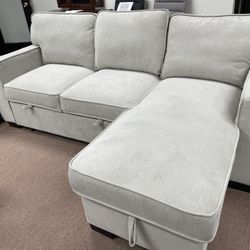 🛋️🛏️SECTIONAL SOFA SLEEPER WITH CONSOLE🛋️🛏️