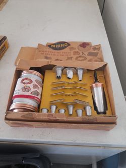 Mirro Cookie Pastry Press and Decorator Set