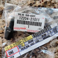 PCV valve for 2004 - 2009 Prius. NEW