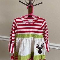 Child Size 4t Ugly Sweater Holiday Costume Dress Reindeer Just $5 