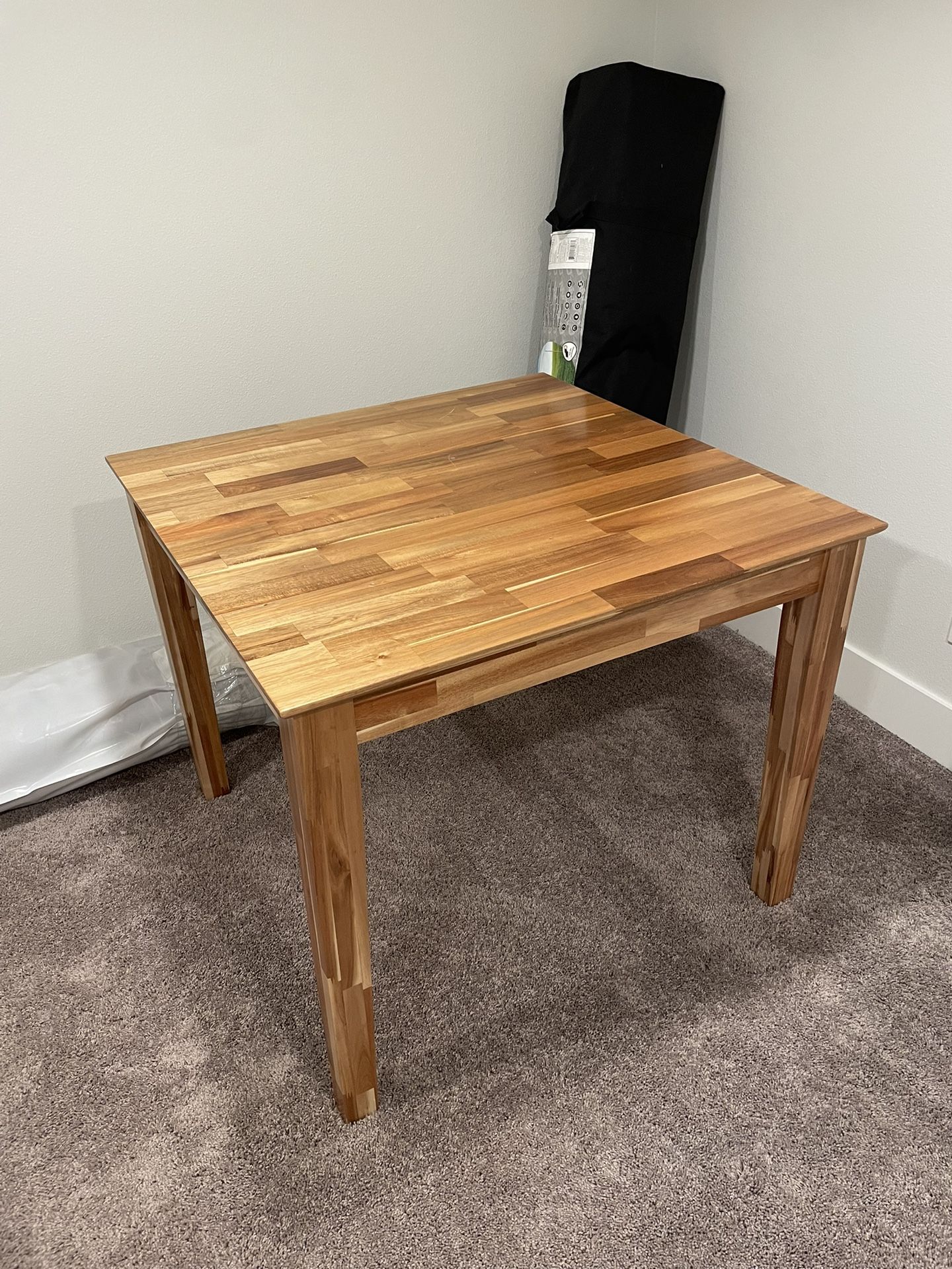 Acacia Dining Table Square 36x36
