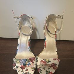 Floral High Heels 