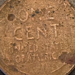 1925 S mint mark penny 