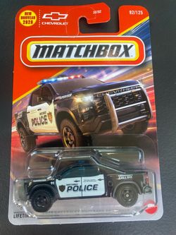 🚨Police truck Silverado pick up matchbox🚨