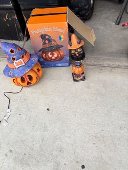 Halloween decor lights up