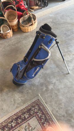 Lancer Blue Golf Stand Bag
