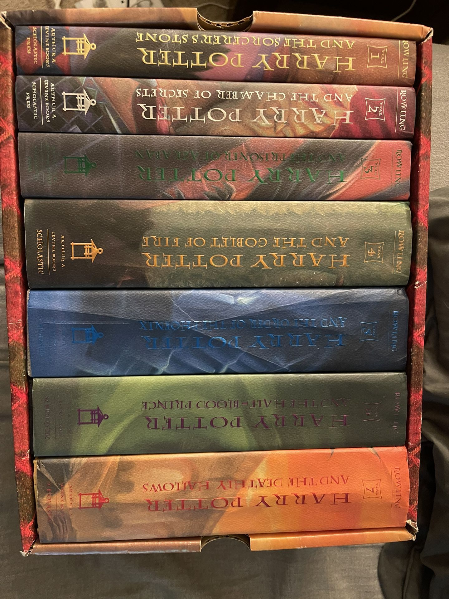 Full Hard Cover Harry Potter Book Set