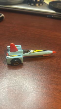 Hot Wheels Rocket-Shaped Die-Cast Toy Car