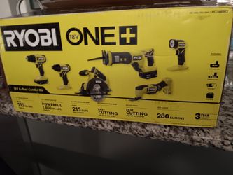 Ryobi 6 Tool Combo Kit