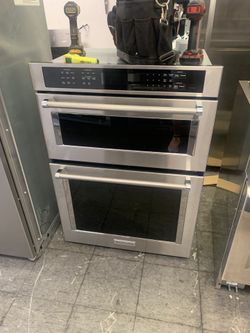 KitchenAid Self-Cleaning Convection Microwave Wall Oven