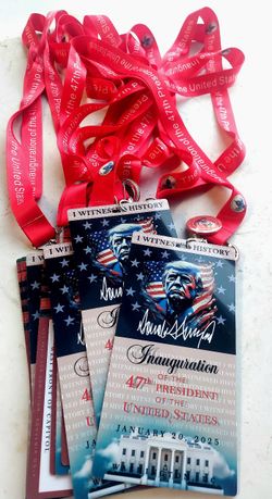 Donald Trump 47TH Presidential Inaguration Lanyard