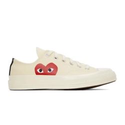 Size 7 - Converse Chuck 70 OX x Comme des Garcons Play 2019