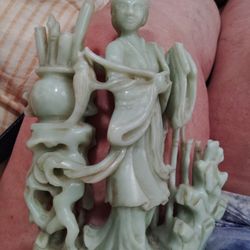 White Jade Statue 