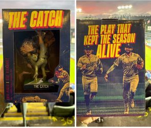 LA Dodgers The Catch Kike Hernandez Andy Pages Bobblehead 9/6/26