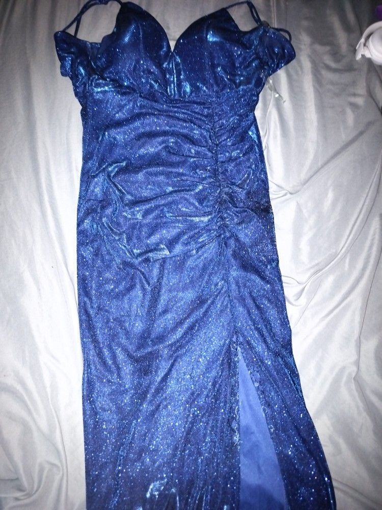 Blue Prom Dress