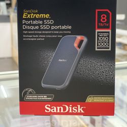 SanDisk Extreme Portable SSD 8TB 