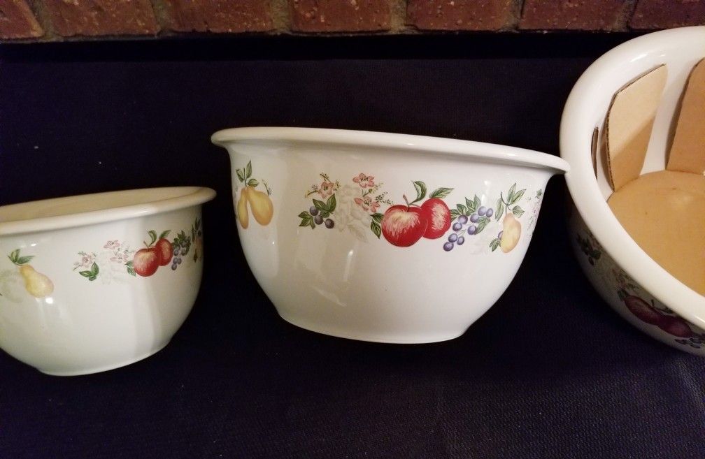 Corning Ware Mixing Nesting Bowls Corelle Coordinates