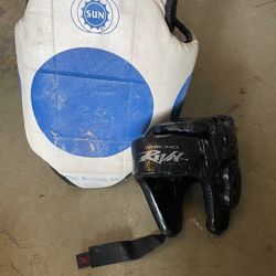 Martial Arts (Sparing Gear) Head Protector, Chest Protector. 