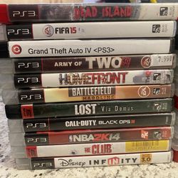 PS3 Games (17 Left) 