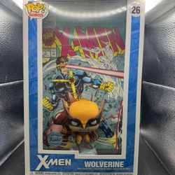 Marvel X-Men Wolverine Exclusive Pop Comic Cover Figure
