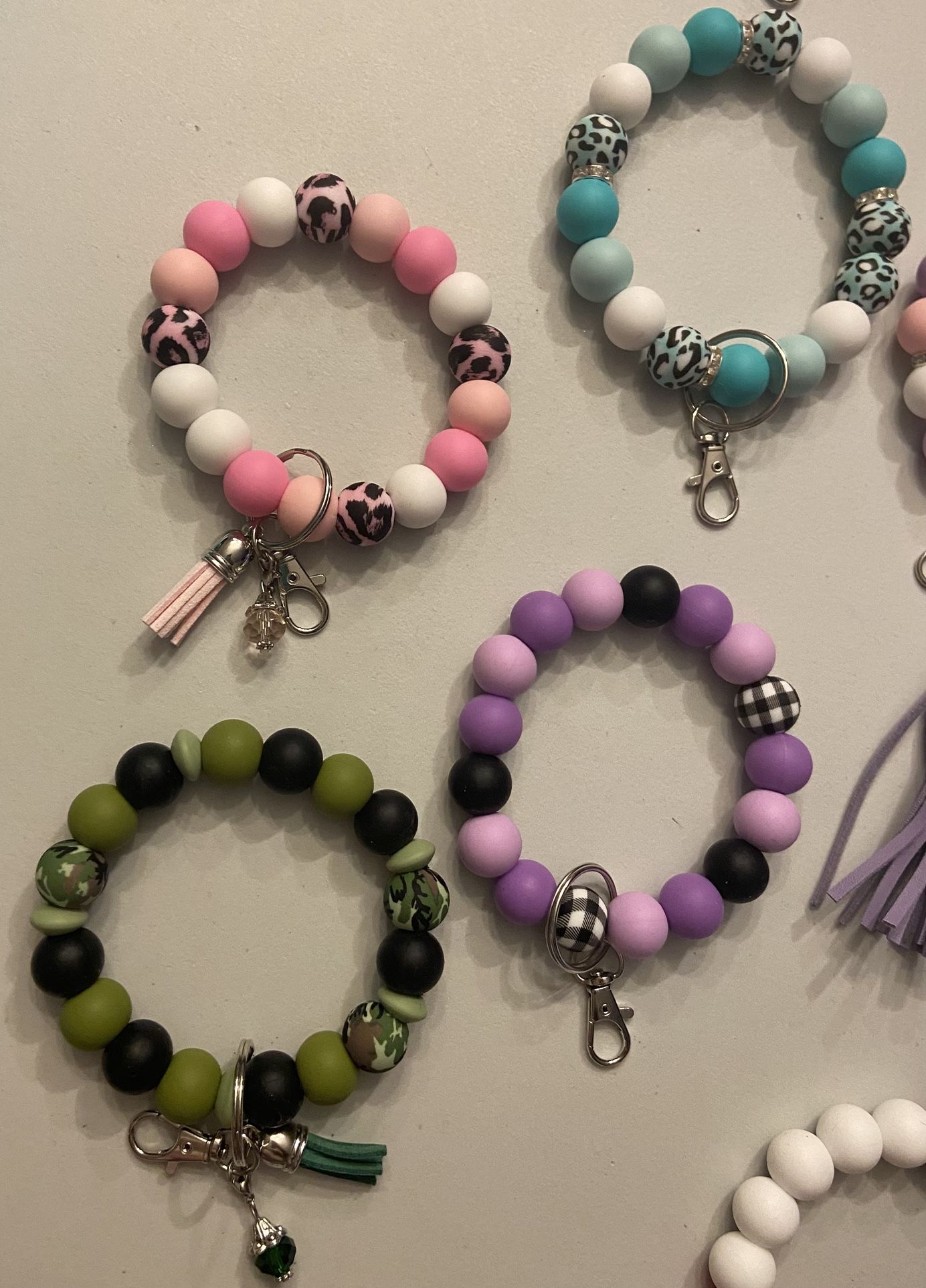 Keychain Wristlet Bracelets And Keychains 