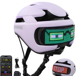 Brand New Smart Bike Helmet with Light: Bicycle Helmets for Adult Teens for Mountain & Road Cycling Electric Scooter Skateboard Skating