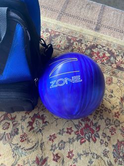 Bowling bag and ball