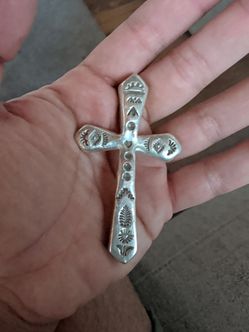2.7 ounce Silver Cross