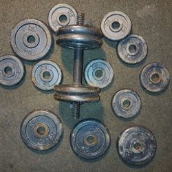 Gold's Gym Dumbbell Weight Set 