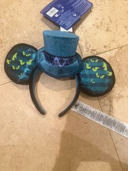 Mickey Mouse: The Main Attraction Ear Headband – The Haunted Mansion LE