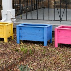  Hand Made Planter Boxes