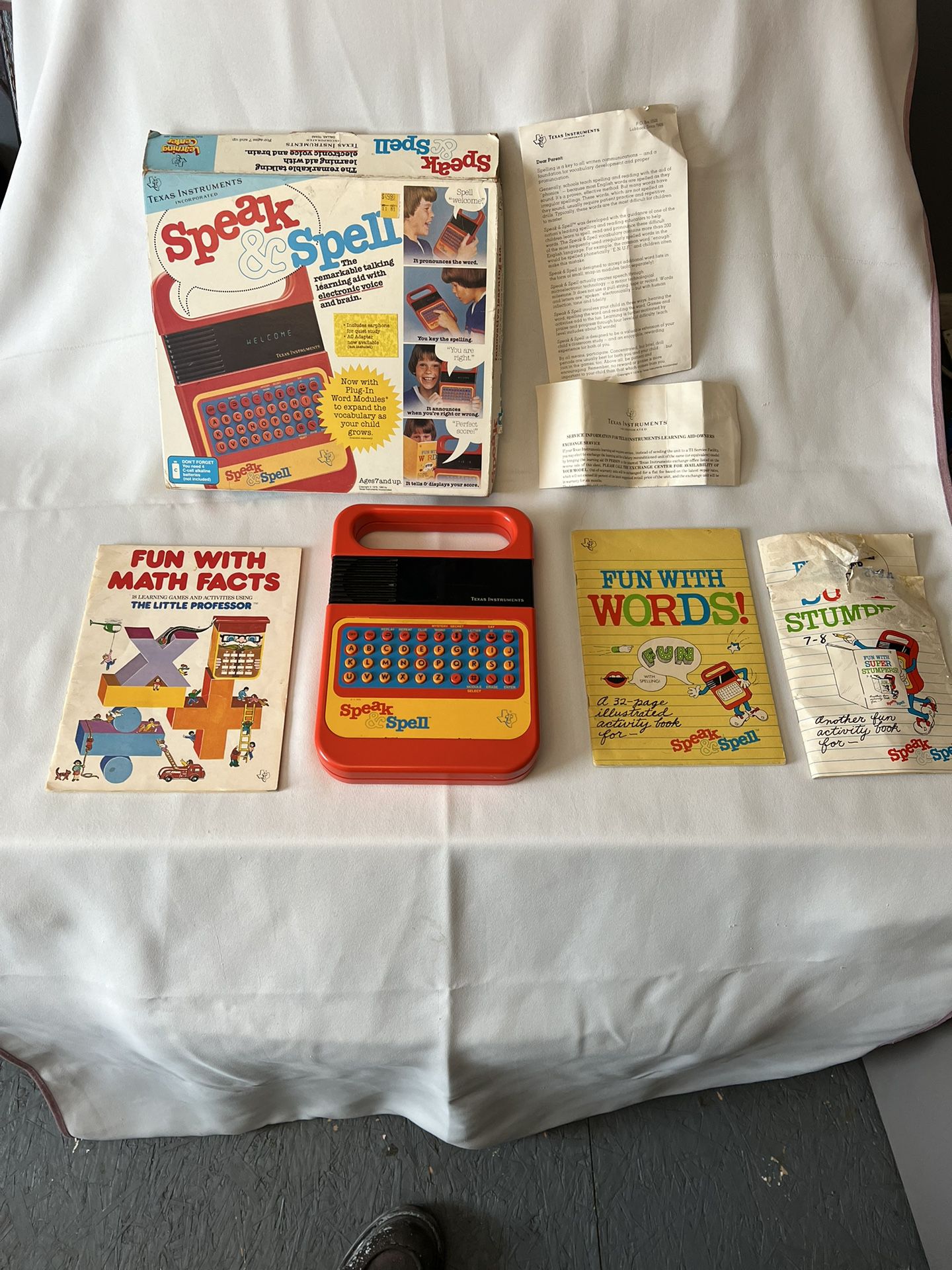 1980 Speak And Spell By Texas Instruments