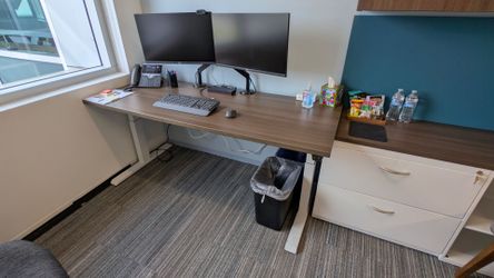Steelcase standing desk